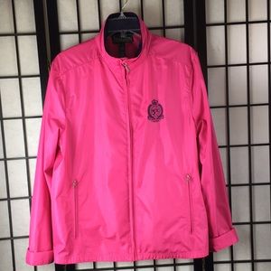 COPY - Ralph Lauren XL pink windbreaker. B33